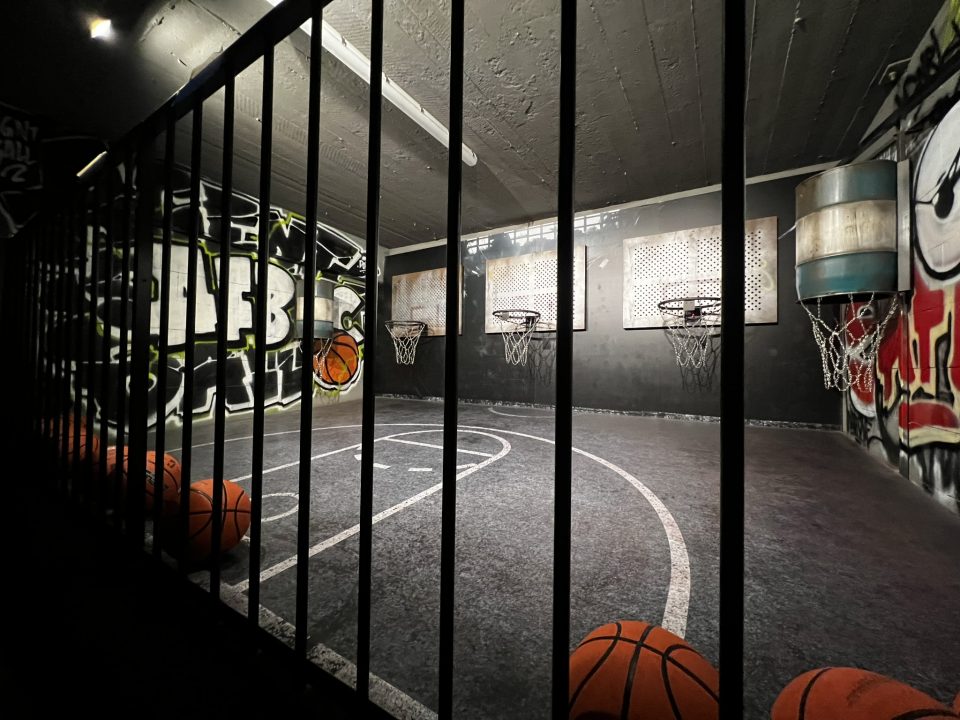 basketball room in our new Agent Factory in Germany!